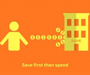 Rule 4: Debt Free Life - Save first, then spend.