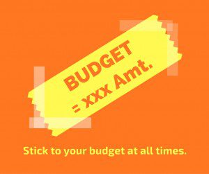 Rule 3 Debt Free Life - Stick to your budget at all times