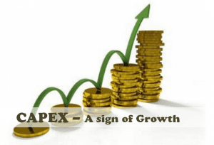 capex is a sign of growth