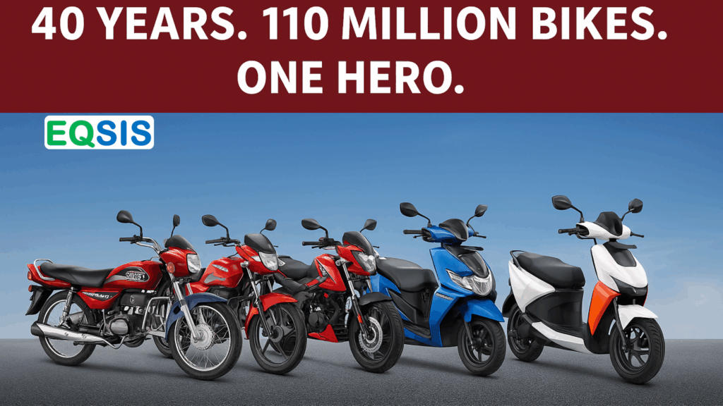 Hero MotoCorp 40 Years Celebration – 110 Million Bikes Produced