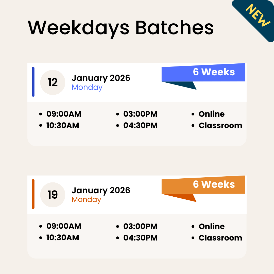 January 2026 Weekday Stock Market Training in Chennai – 6 Weeks Course January 2026 weekday stock market training batches in Chennai starting January 12 and January 19 with 6-week course, multiple time slots, available in online and classroom modes at Kodambakkam and Guindy.